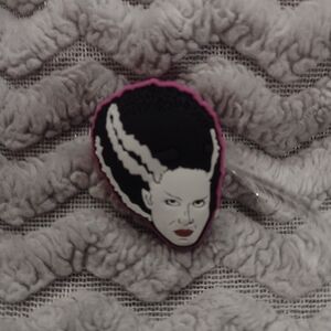 Universal Monsters Bride Jibbitz by Crocs RARE